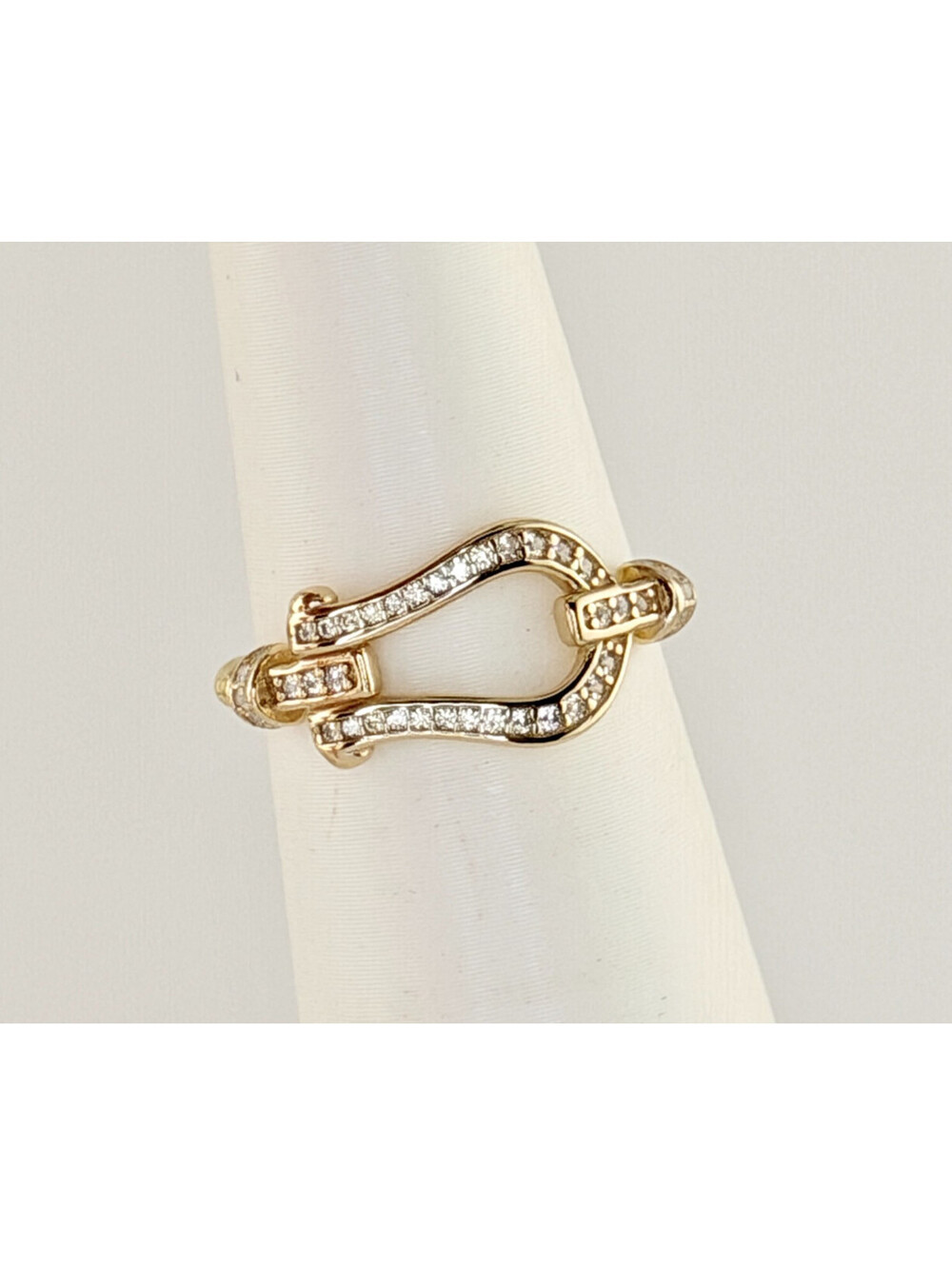 Bomb Party Vermeil Ring Sz 5 "Shimmering Icon” CZ on .925 W/ Gold Plating
